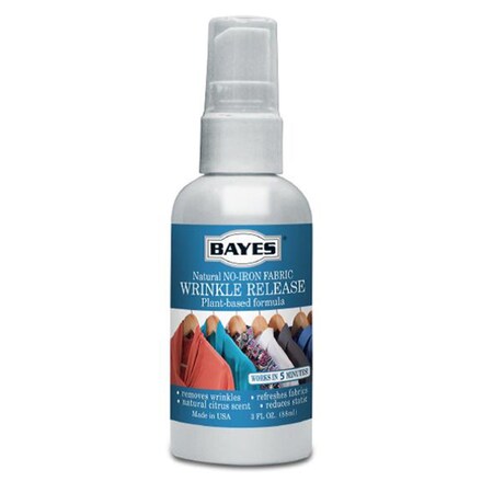 Bayes Citrus Scent Wrinkle Releaser Liquid 3 oz 689